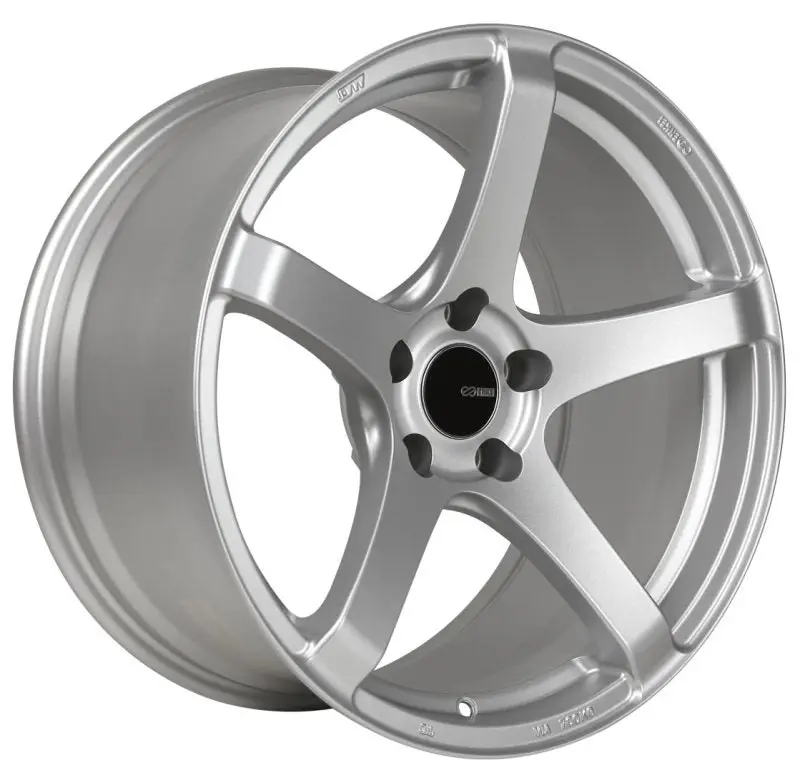Enkei Kojin 18x9.5 45mm Offset 5x100 Bolt Pattern 72.6mm Bore Matte Silver Wheel