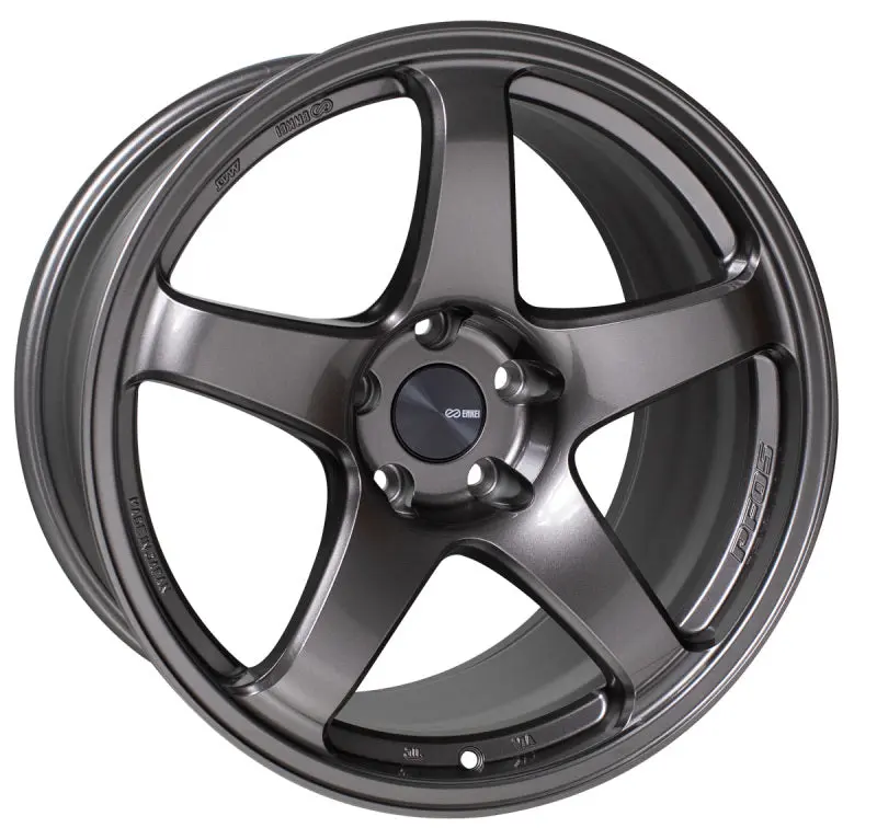 Enkei PF05 16x7 5x100 48mm Offset Dark Silver Wheel