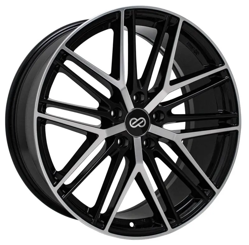 Enkei Phantom 18x8 5x114.3 40mm Offset Black Machine Wheel