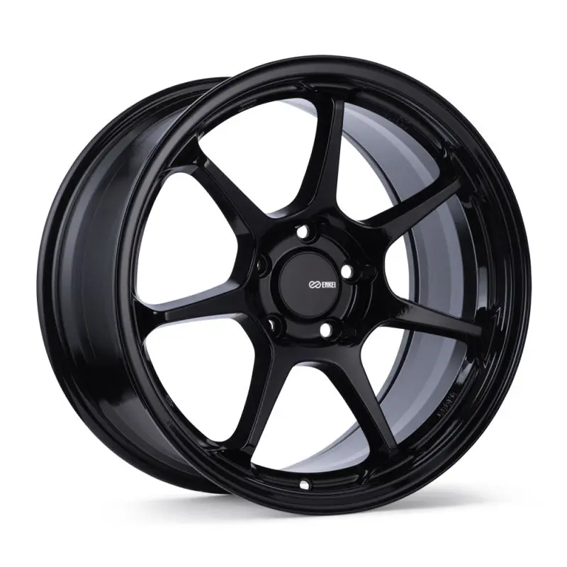 Enkei PX-10 18x8 Gloss Black Wheel 5x114.3 Bolt Pattern 35mm Offset 72.6mm Bore