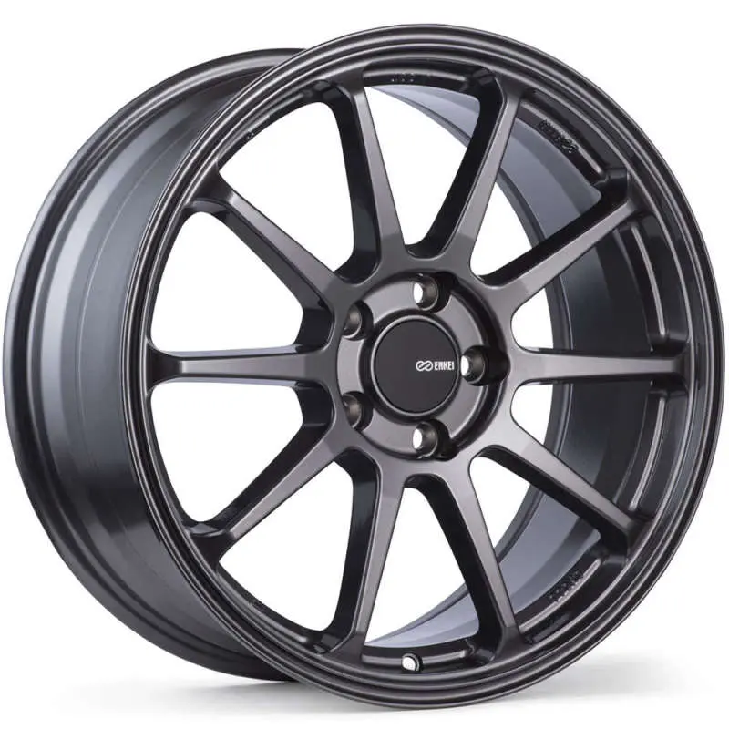 Enkei PX-10 18x8 Gunmetal Wheel 5x114.3 Bolt Pattern 35mm Offset 72.6mm Bore