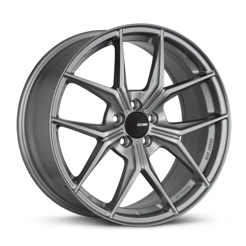 Enkei TSR-X 18x8 35mm Offset 5x114.3 Storm Gray Wheel - 72.6mm Bore