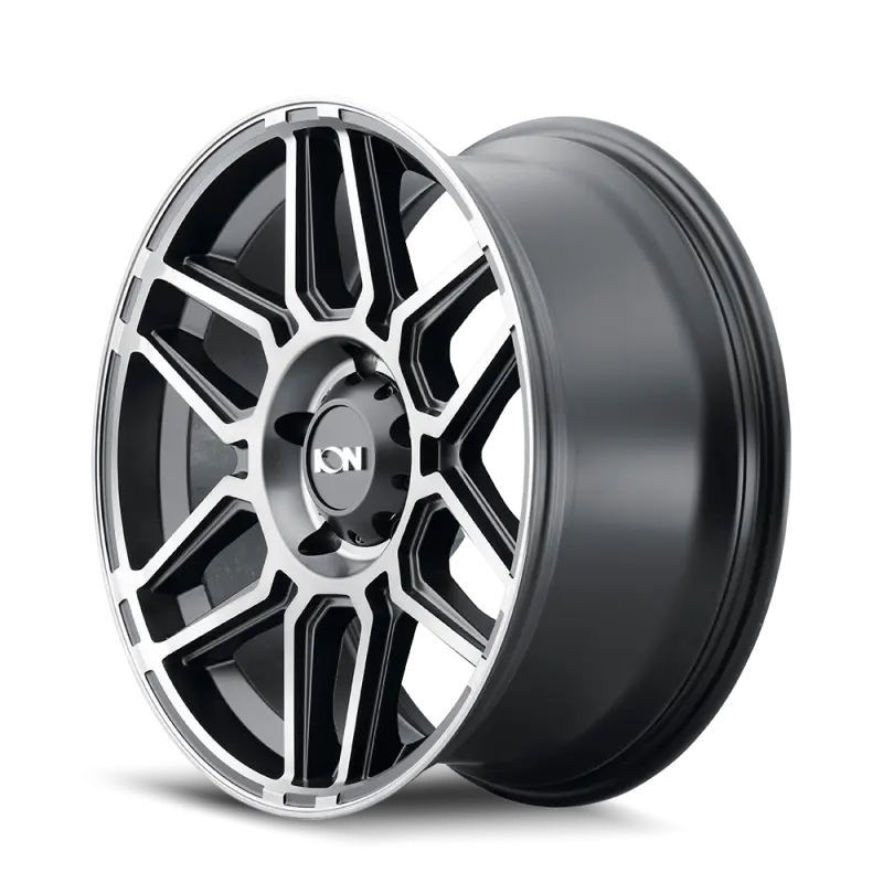 ION Type 146 20x9 6x135 BP 0mm Offset 87.1mm Hub Matte Black Machined Dart Tint Wheel ION Wheels