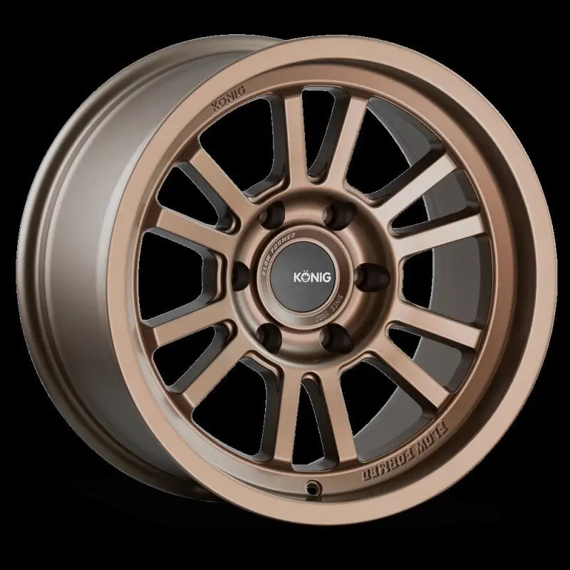Konig HT1 17X8.5 6X139.7 ET-6 Satin Bronze Wheel Rim