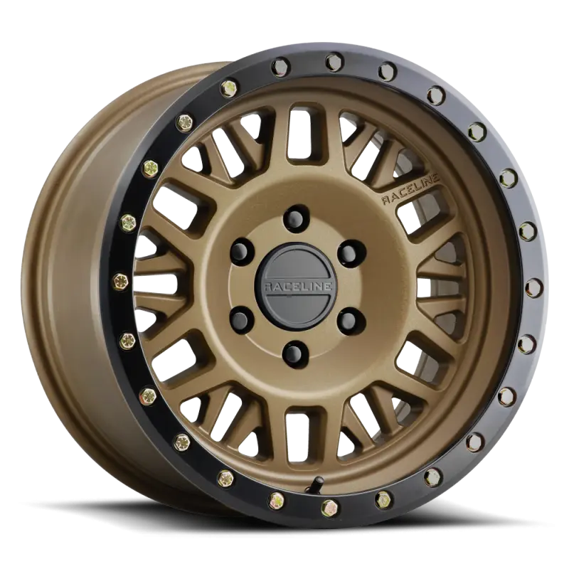 Raceline 951BZ Ryno 17x8.5in 6x139.7 BP 0mm Offset Bronze Wheel