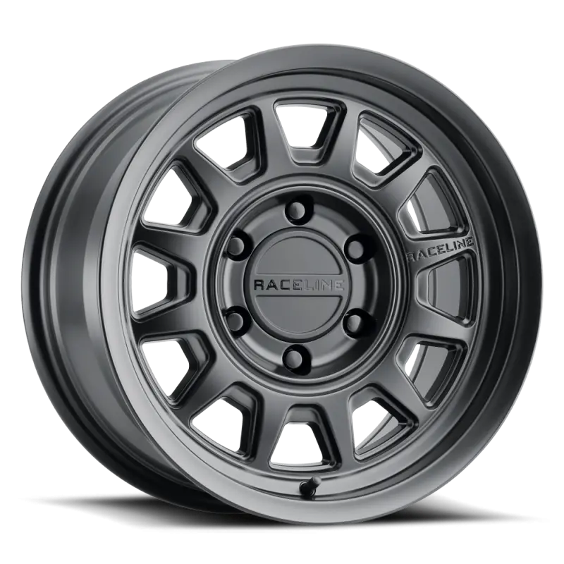 Raceline 952B Aero 17x8.5in 6x139.7 BP 0mm Offset Satin Black Wheel