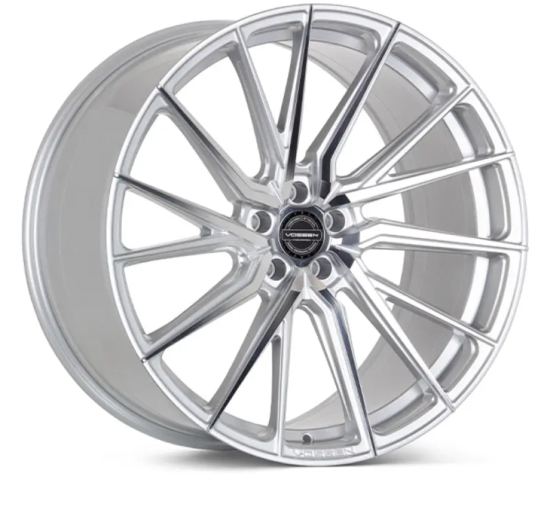 Vossen HF-4T 21x9 Silver Polished Left Wheel 5x120 ET30 Flat Face 72.56