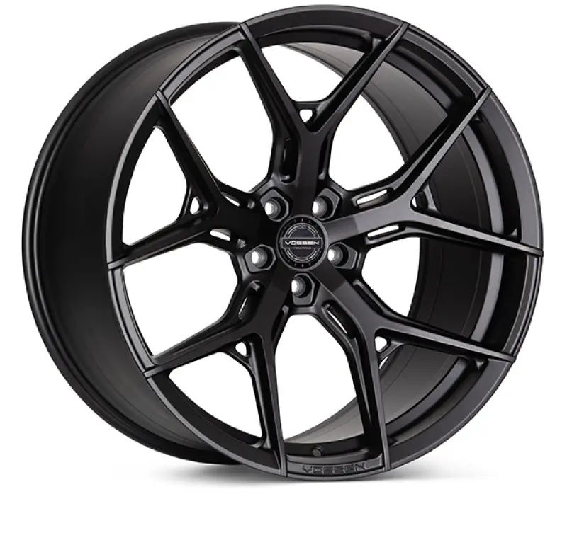 Vossen HF-5 22x10.5 Matte Gunmetal Wheel 5x112 ET42 Deep Face 66.5 Hub