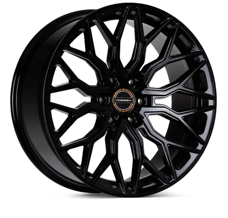 Vossen HF6-3 20x9.5 Gloss Black Wheel 6x135 ET15 Deep Face 87.1