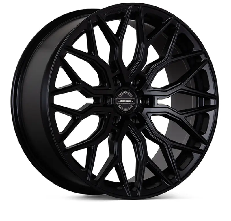Vossen HF6-3 20x9.5 Satin Black Wheel 6x139.7 ET15 Deep Face 106.1