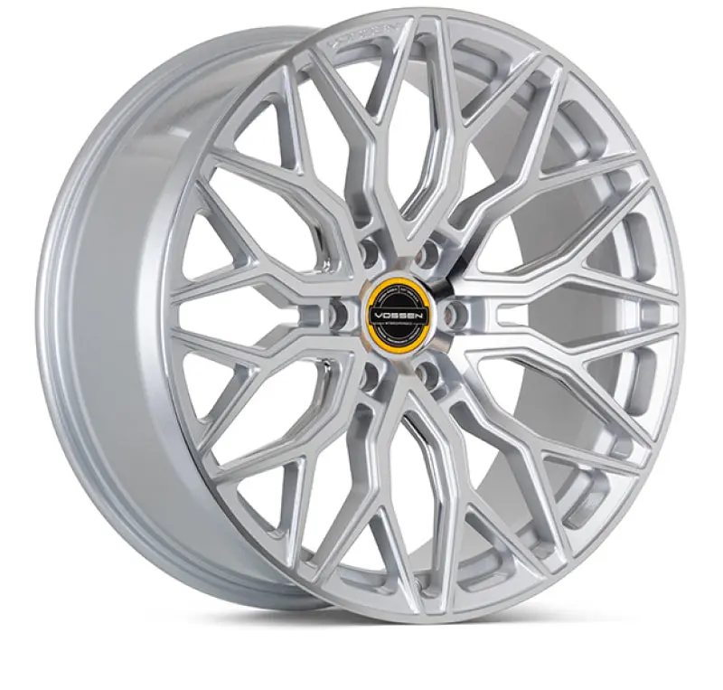 Vossen HF6-3 22x9.5 Silver Polished Wheel 6x135 ET20 Deep Face 87.1