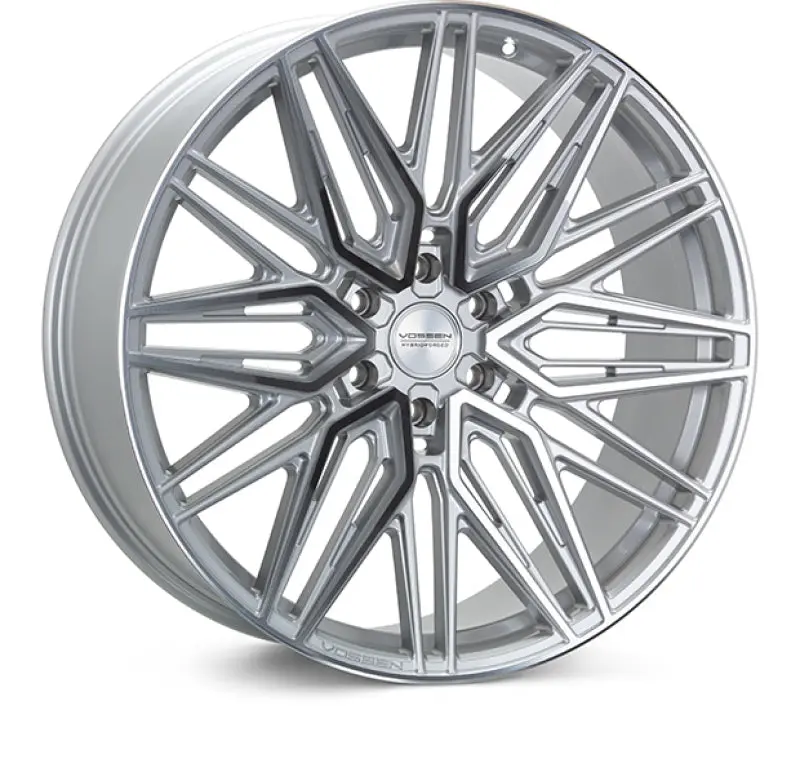 Vossen HF6-5 22x9.5 Silver Polished Wheel 6x135 ET20 Deep Face 87.1 CB Trucks