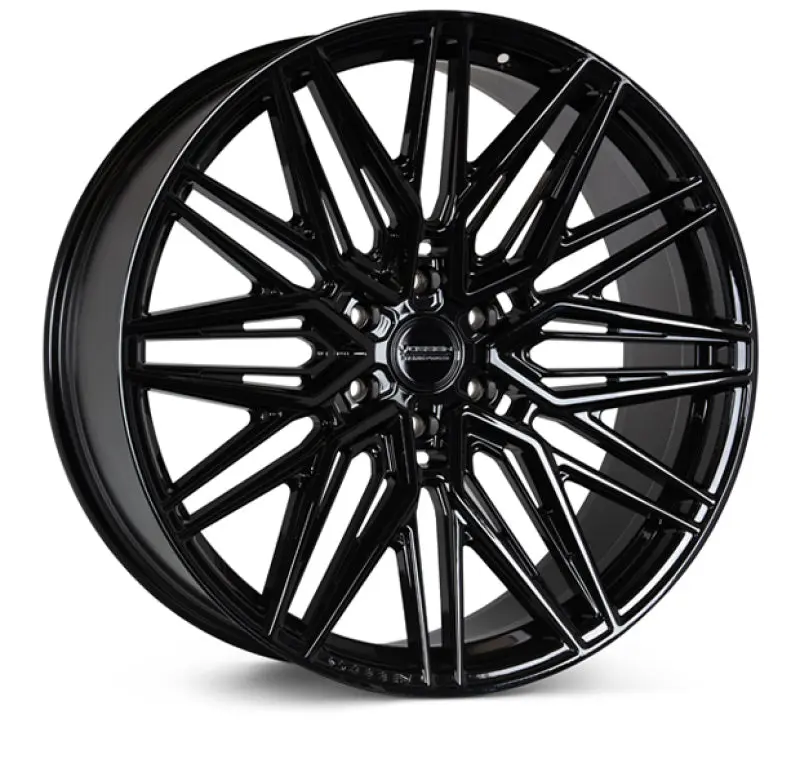 Vossen HF6-5 24x10 Gloss Black Wheel 6x139.7 ET25 Deep Face 106.1