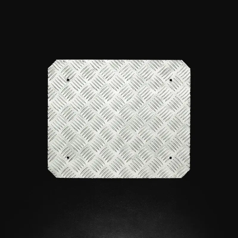OMP Knurled Anodised Aluminum Foot Rest Secure Foot Positioning
