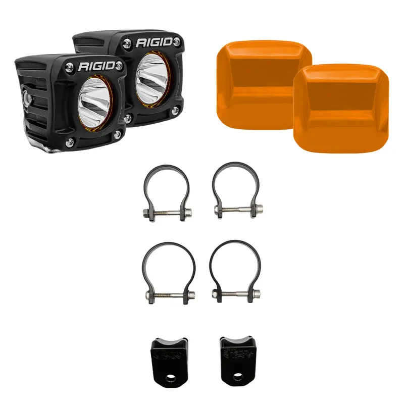 Rigid Industries Side--Side Revolve -Pillar Light Kit Off-Road Vehicles