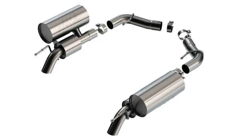 Borla S-Type SR Turndown Tip Axleback Exhaust 2022-2023 Jeep Grand Wagoneer 6.4L V8