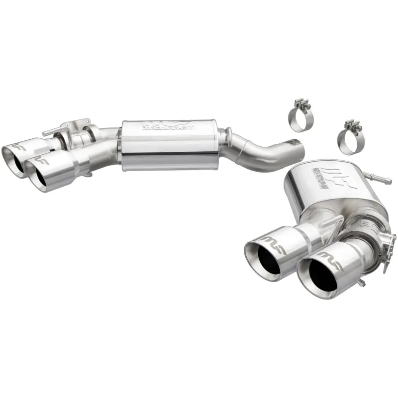 MagnaFlow 2016 Chevy Camaro 6.2L V8 Competition Axle Back Exhaust Quad Polished Tips