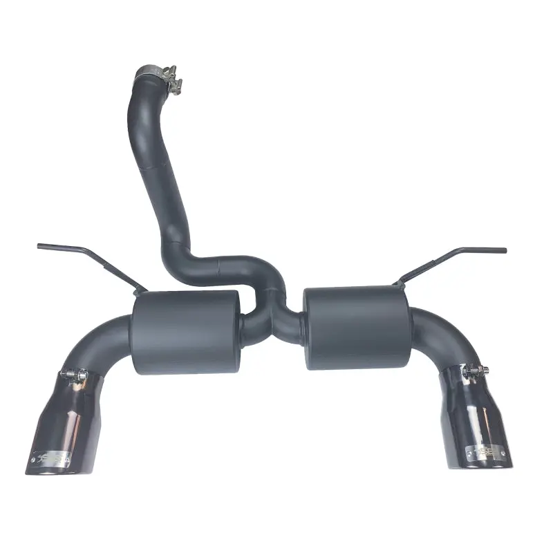 Injen 18-20 Jeep Wrangler JL L4-2.0L Turbo V6-3.6L SS Axle-back Exhaust Black