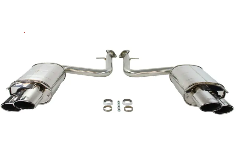 Invidia Quad Rolled Tip Axle-Back Exhaust 2015+ Lexus RC350/200T Stainless Steel