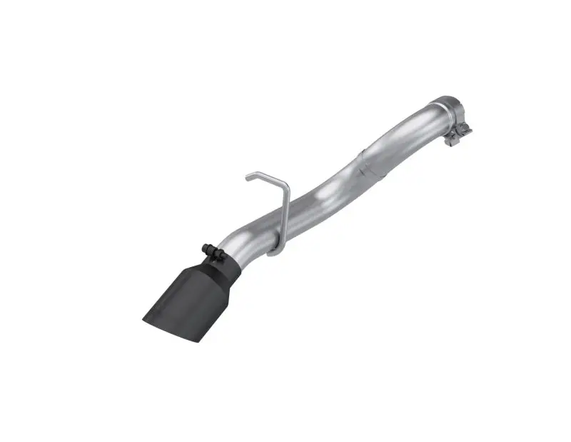MBRP 18-24 Jeep Wrangler 3.6L T409 Stainless Steel 2.5in Axle-Back Turn Down Exit Exhaust - Black Tip