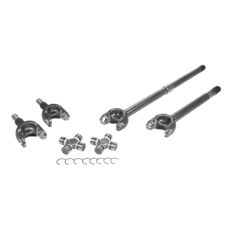 Yukon Gear 2018-2019 Jeep Wrangler Front 4340 Chromoly Axle Kit Dana 44 32 Spline 1350 Joints Yukon Gear & Axle