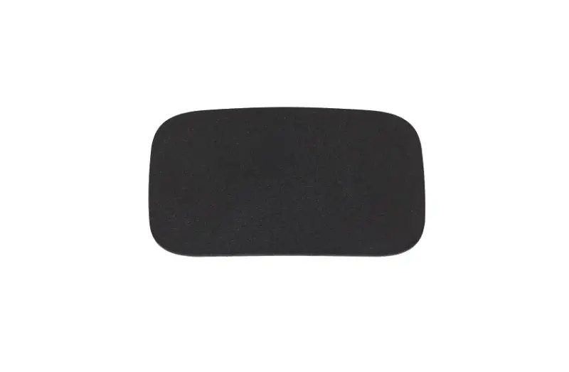 Kentrol 07-18 Jeep Wrangler JK Plate Delete Badge Textured Black