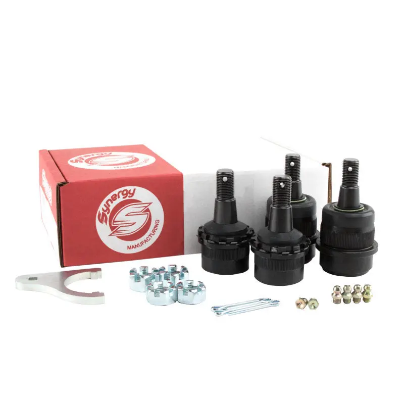 Synergy Jeep JK WJ HD Non-Knurled Adjustable Ball Joint Kit Synergy Mfg