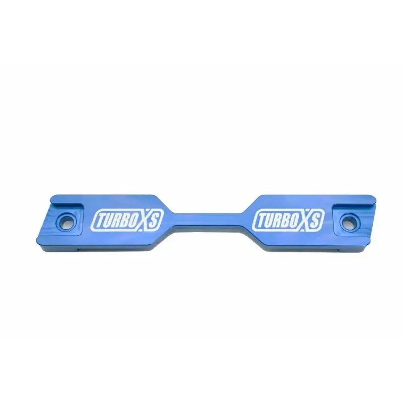 Turbo XS Blue Battery Tie Down Subaru WRX STi