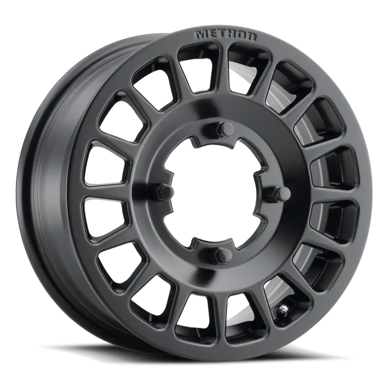 Method MR407 Bead Grip Matte Black Wheel 14x6 5+1 Offset 38mm 4x136 100mm CB Method Wheels