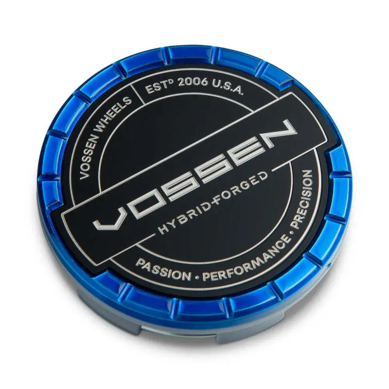 Vossen Billet Sport Cap Small Hybrid Forged Fountain Blue Car Accessory