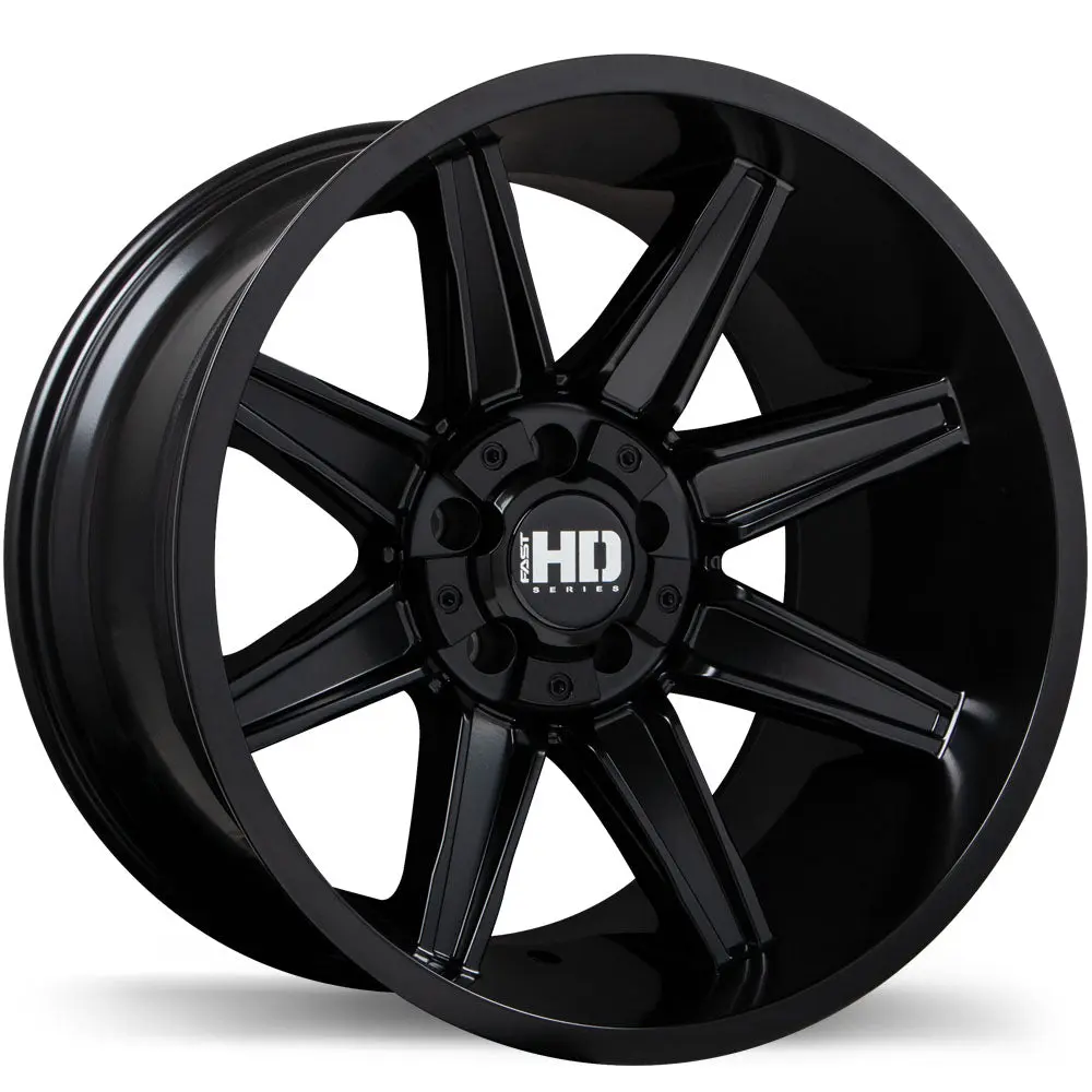 HAVOK 20x12.0 Black/Satin Wheel 5x127/139.7mm -44 Offset 87.1mm Hub Fast HD