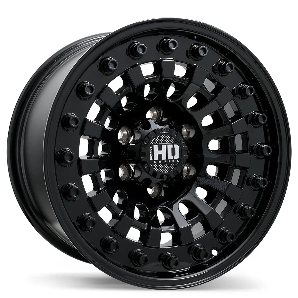 Shred 17x9.0 Black Wheel 6x139.7mm +0 Offset 106.1mm Hub Fast HD