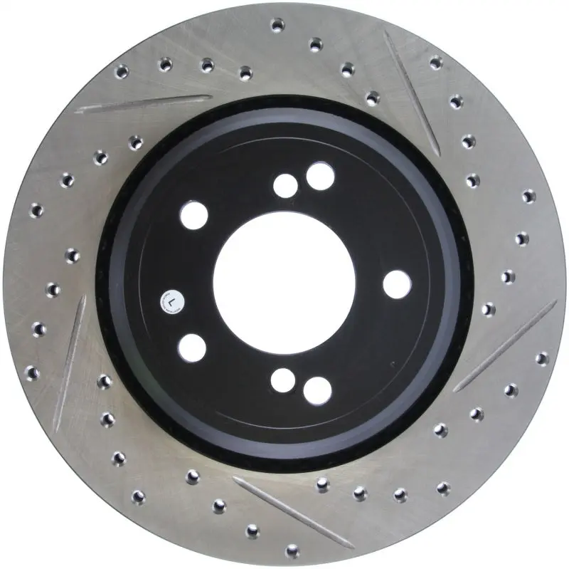 StopTech Sport Slotted & Drilled Brake Rotor Left Rear 00-03 BMW M5 E39