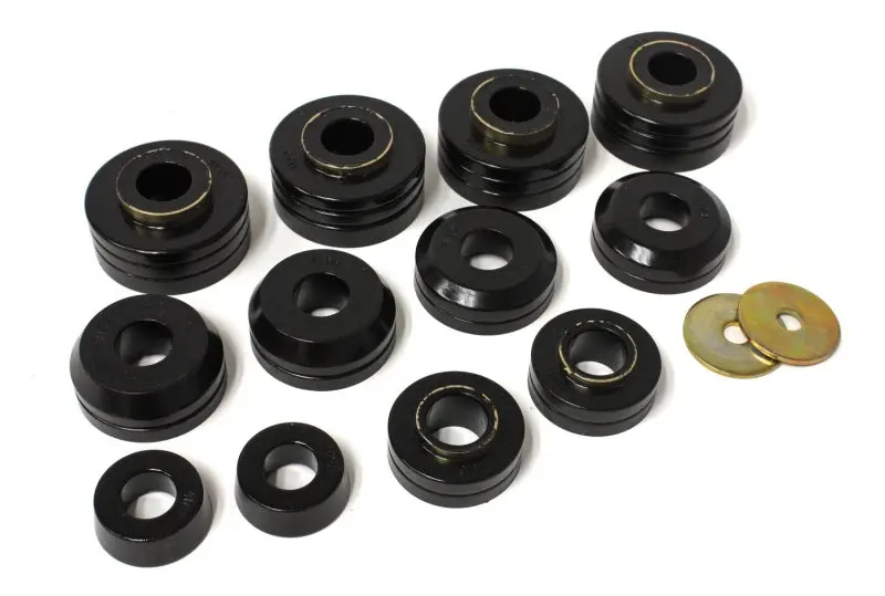 Energy Suspension Black Body Mount Ford Pickup Trucks