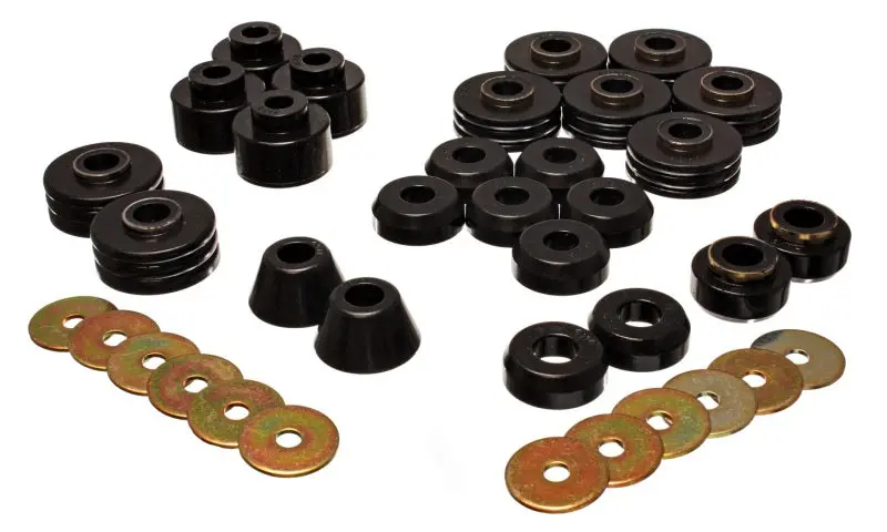 Energy Suspension Suburban Black Body Mounts