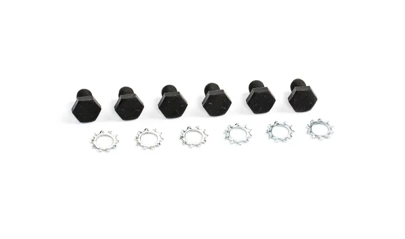 Cometic Flexplate Bolts 7/16-20 x 11/16in Grade 8 Black Oxide Finish Lock Washers Cometic Gasket