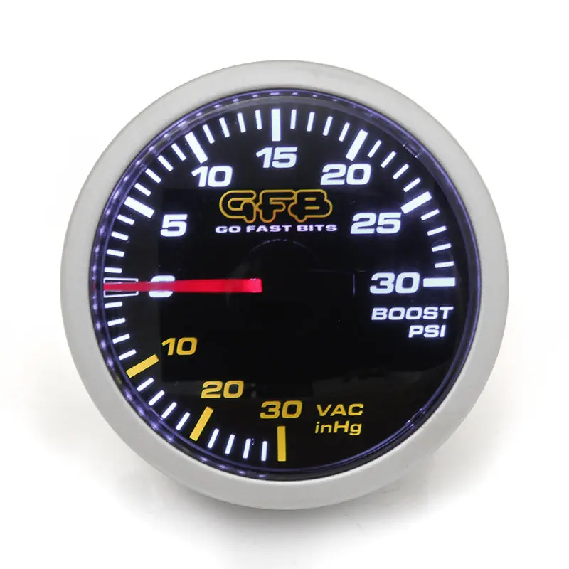 GFB 52mm Boost Gauge 30psi Performance Monitoring Turbocharged Vehicles Go Fast Bits