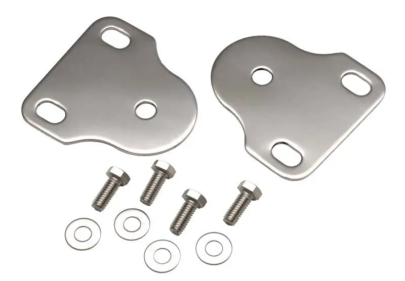 Kentrol 76-95 Jeep CJ Wrangler YJ Interior Windshield Brackets Pair Polished Silver