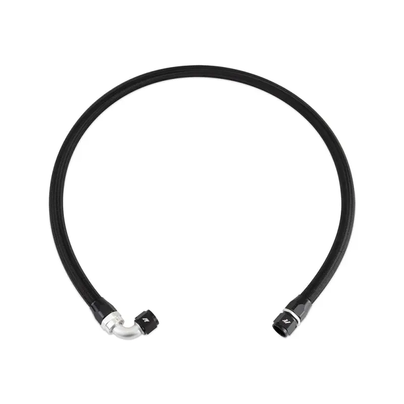 Mishimoto 3Ft Black Stainless Steel Braided Hose -10AN Straight/90 Fittings Custom Installations