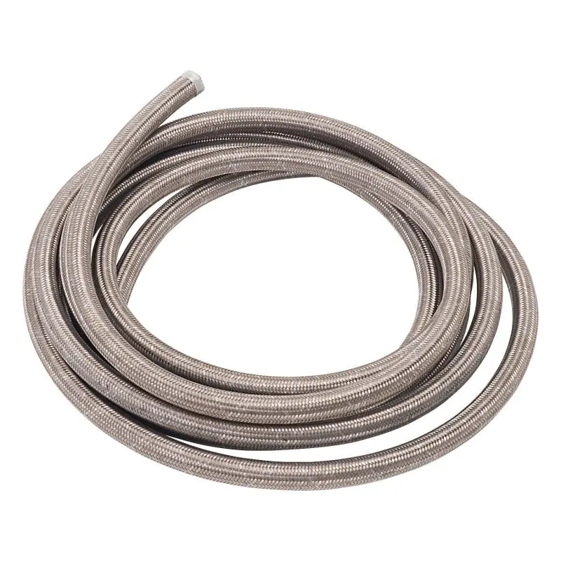 Russell Performance -6 ProFlex Stainless Steel Braided Hose 50 Foot Roll