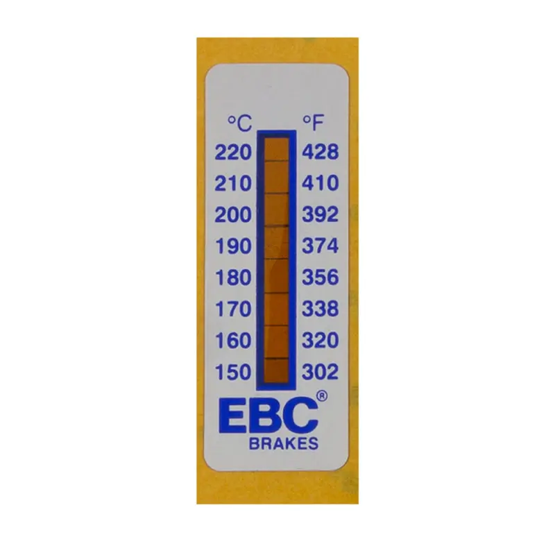 EBC Racing Level Caliper Temperature Strips 8 Pack