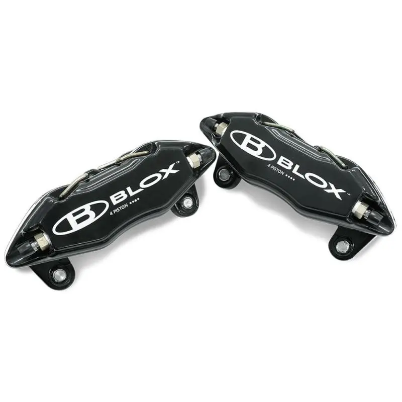 BLOX Racing Forged 4 Piston Calipers Pair Fits Honda/Acura 262mm Rotors