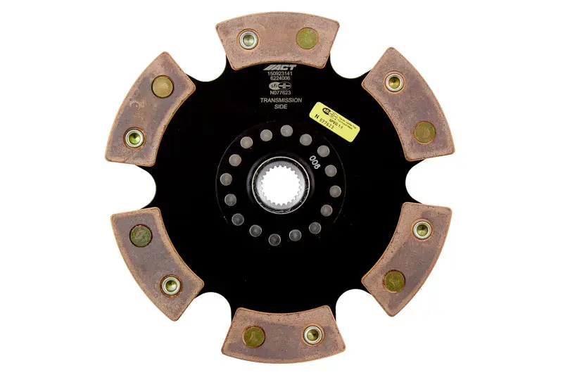 ACT 1981 Nissan 280ZX 6 Pad Rigid Race Disc Brake Kit
