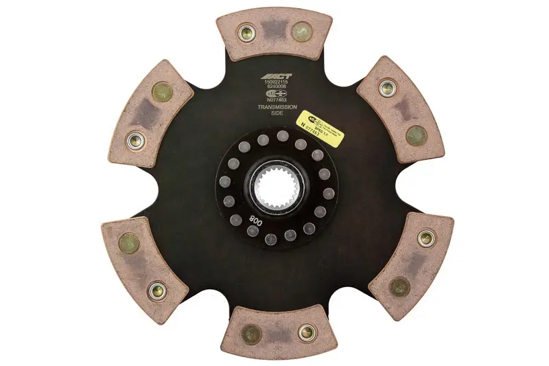 ACT 2009 Mitsubishi Lancer 6 Pad Rigid Race Disc Brake Kit