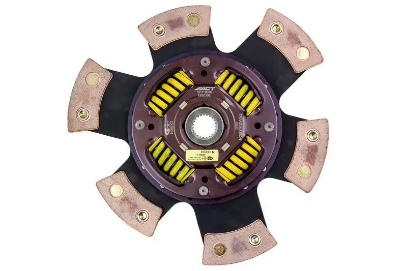 ACT 2011 Ford Mustang 6 Pad Sprung Race Disc Brake Kit