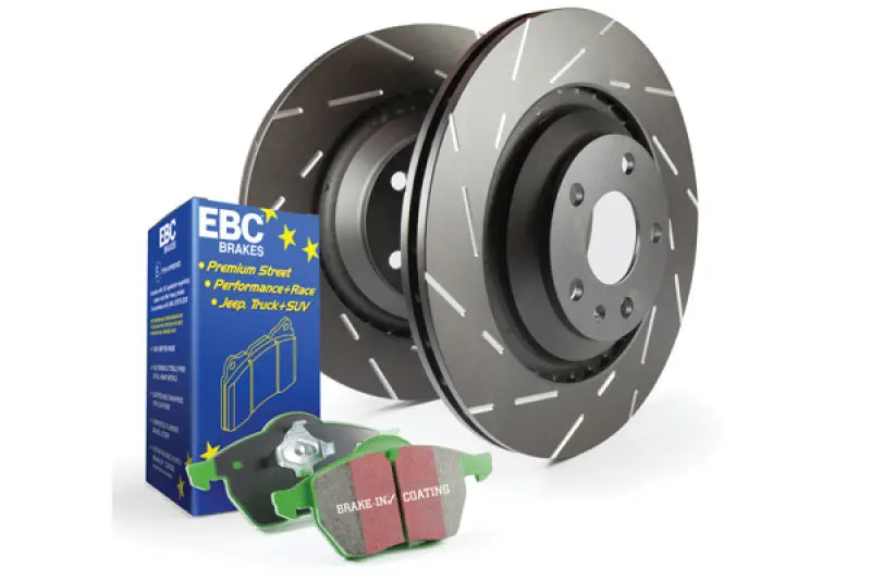 EBC S2 Brake Pad and Rotor Kit Complete Set