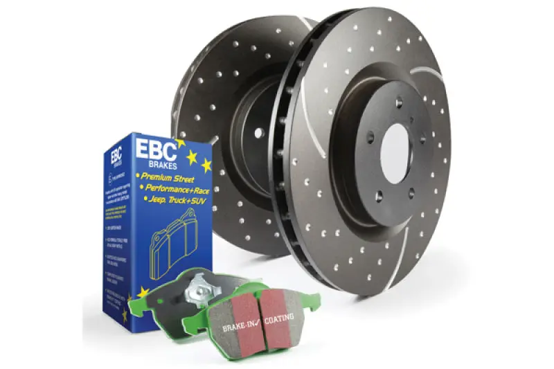 EBC S3 Brake Pad and Rotor Kit Complete Set