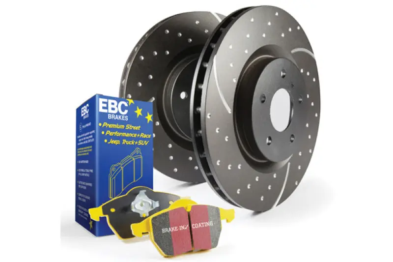 EBC S5 Brake Pad and Rotor Kit Superior Braking Performance