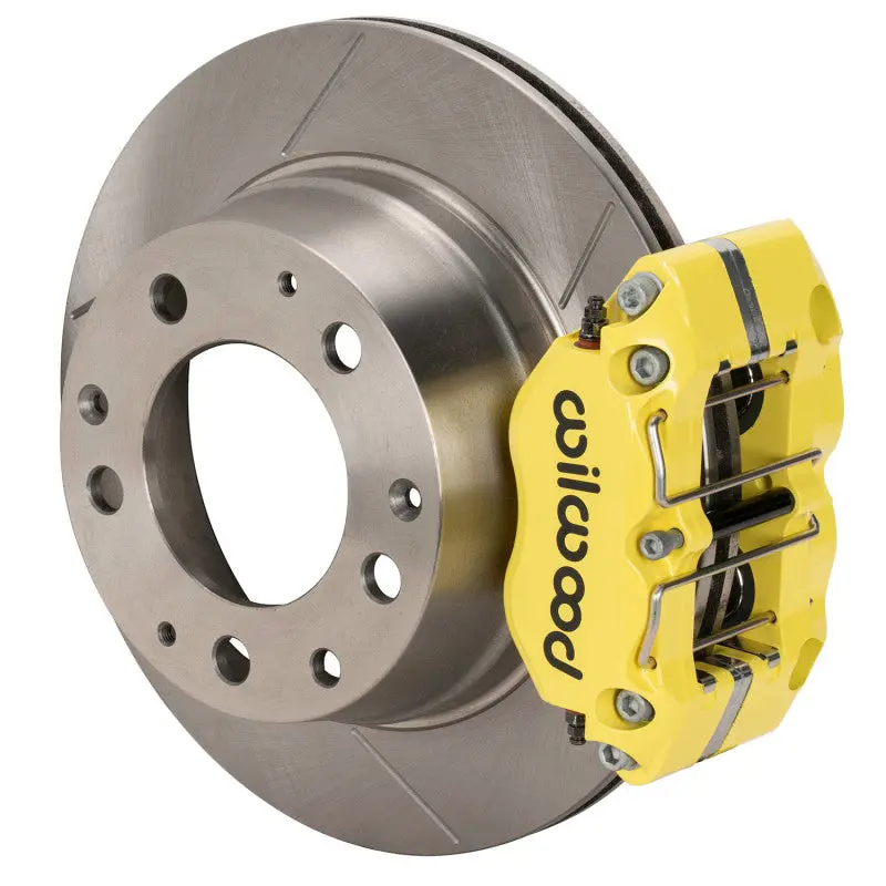 Wilwood 69-83 Porsche 911 Rear Dynapro Brake Kit 3in MT Slotted Yellow