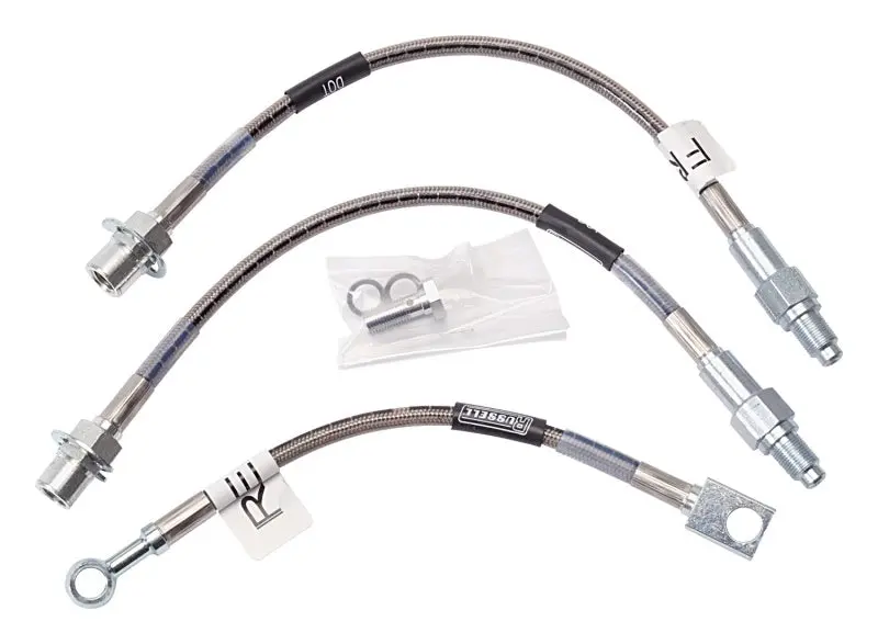 Russell Performance 79-86 Ford Mustang Stainless Steel Brake Line Kit